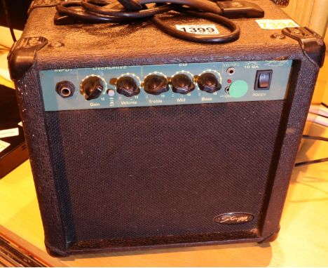 Stagg Overdrive 10w amp. P&P Group 3 (£25+VAT for the first lot and £5+VAT for subsequent lots)Condition Report: All electric
