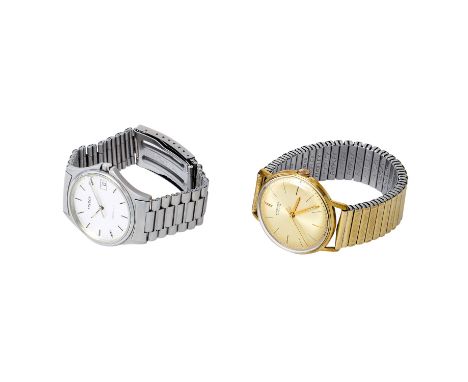 KONVOLUT 2x Armbanduhr bestehend aus: 1x Vintage Junghans 17 Jewels Handaufzug Kaliber J87 und 1x Tissot Seastar Quartz mit n