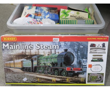 A boxed Hornby 00-gauge R 1032 Mainline Steam model railway set, R.779 0-4-0 Loco "Desmond" and R.239 BR Locomotive Class 4P 
