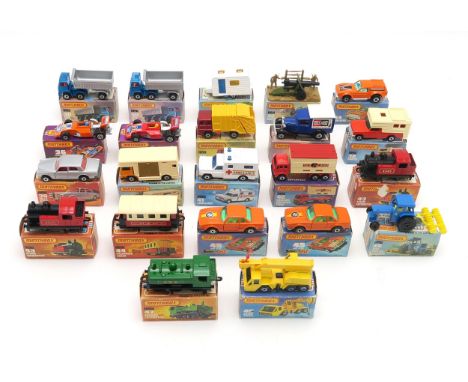 A COLLECTION OF BOXED LESNEY&nbsp;MATCHBOX SUPERFAST 1-75 SERIES MODEL VEHICLES Comprising&nbsp;New 30 Artic Truck (x2), 31 C