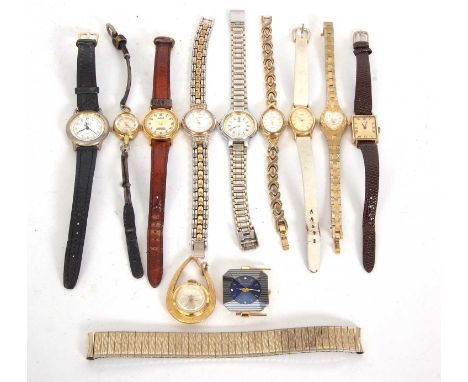 Mixed Lot: Various wristwatches, makers to include Sekonda, Eterna and Lorus