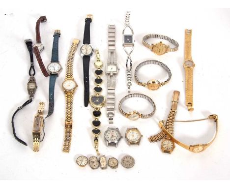 Mixed Lot: Various lady's wristwatches, makers to include Seiko, Oris, Rotary and Smiths, also include are five lady's wristw