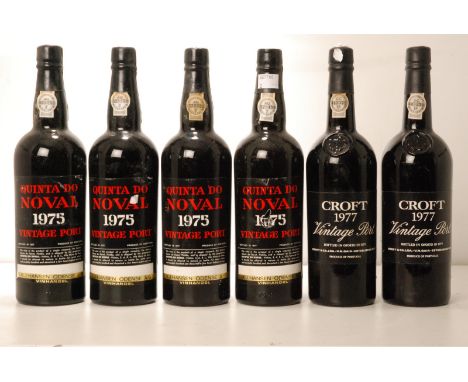 Croft Vintage Port 1977 2 bts Quinta do Noval 1974 4 bts Croft Vintage Port...  Croft Vintage Port 1977 2 bts  Quinta do Nova