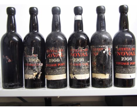 Quinta Do Noval Vintage Port 1966 12 bts All M/s or better  Quinta Do Noval Vintage Port 1966  12 bts All M/s or better 