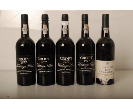 Croft Vintage Port 1977 5 bts  Croft Vintage Port 1977   5 bts 
