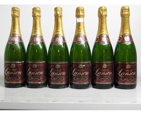 Champagne Lanson Vintage 1983 6 bts  Champagne Lanson Vintage 1983 6 bts 