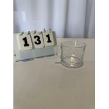 8oz Glass Coffee Cup ( crate chargers 5 X $8 each will be added to your invoice)