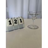 9oz Margarita Glass 8429 Libbey (crate charges 15 x $8 each will be added to your invoice)