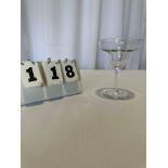 9oz Margarita Glass 8429 Libbey (Crate Chargers 14 X $8 each will be added to your invoice)Â