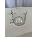 8oz Glass Coffee Cup (crate chargers  5 X $8 each will be added to your invoice)