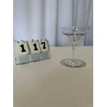 9oz Margarita Glass 8429 Libbey (Crate Chargers 14 X $8 each will be added to your invoice)Â