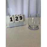 15oz Stemless Wine Glass (crate charges 5 X $8 each will be added to your invoice)