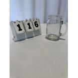 16oz Glass Mason Jar w/ Handle (crate chargers  8  X $8 each will be added to your invoice)
