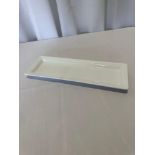 5"x16" Rectangular Plate Libbey SL-22 (3 crate charges of $3 each will be charged to your invoice)Â