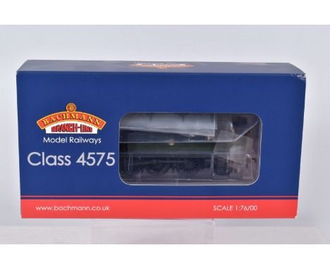 A BOXED OO GAUGE BACHMANN BRANCHLINE MODEL RAILWAY LOCOMOTIVE Class 4575 2-6-2 Prairie no. 5541 in BR Green - Weathered - Exc