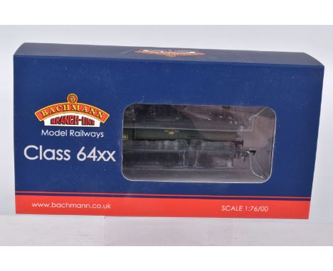 A BOXED OO GAUGE BACHMANN BRANCHLINE MODEL RAILWAY LOCOMOTIVE Class 64XX no. 6419 in BR Lined Green Late Crest, Weathered, it