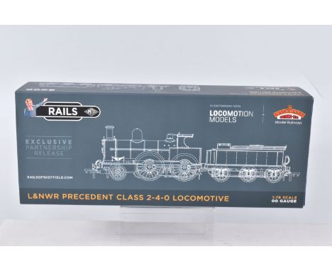 A BOXED OO GAUGE BACHMANN BRANCHLINE MODEL RAILWAY STEAM LOCOMOTIVE LNWR Improved Precedent Class 2-4-0, no. 5018 'Talavera' 