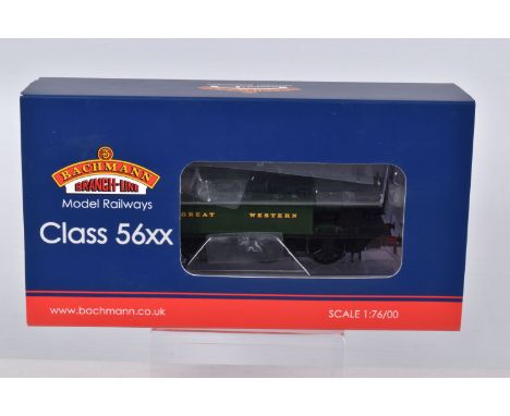 A BOXED OO GAUGE BACHMANN BRANCHLINE MODEL RAILWAY LOCOMOTIVE Class 56xx 0-6-2T no. 5637 in Great Western Railway Green, item