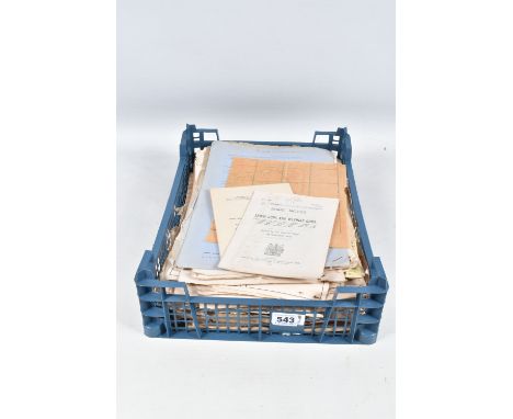 A VAST ARCHIVE OF ORIGINAL WORLD WAR ONE LETTERS, DOCUMENTS AND TRAINING MANUALS, this archive is mainly dated 1915 and 1916 