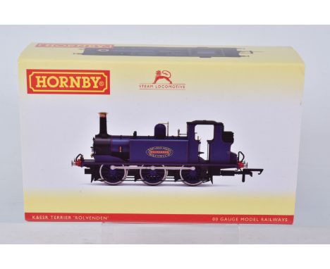 A BOXED OO GAUGE HORNBY MODEL RAILWAY STEAM LOCOMOTIVE   Class A1 Terrier 0-6-0T no. 4 'Rolvenden' in Kent and East Sussex Ra