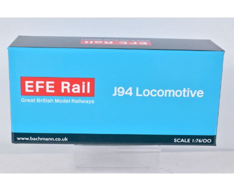 A BOXED OO GAUGE BACHMANN BRANCHLINE EFE MODEL RAILWAY J94 SADDLE TANK, no. 19 in National Coal Board Blue and Yellow, item n