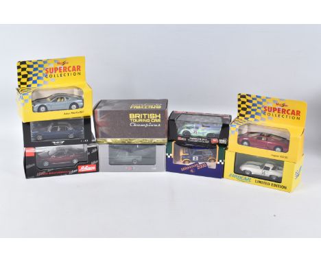 NINE BOXED MODEL VEHICLES, the first a Corgi Mini Millenium 2000 Plant Bros, numbered 04435, the second a Matrix Mini Mania 1