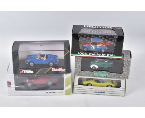 FIVE BOXED MODEL VEHICLES, the first a La Collection Bitesse Messerschmitt KR 200, Kabrio - Limousine 1960, number 681, the s