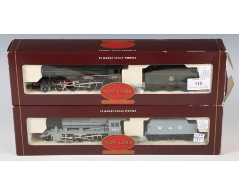 A Hornby Railways Top Link gauge OO limited edition locomotive 'Sunderland' and tender, No. 179/250, boxed with instructions 