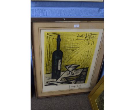 Bernard Buffet, signed Print, 57cm x 44cm