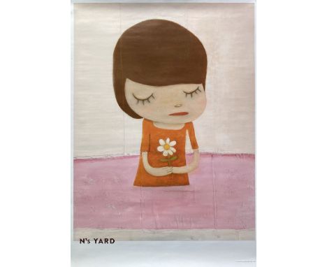 Yoshitomo Nara - In the Pink Water, 2020Poster on paper. Printed with the artist’s copyright, title and date of original artw