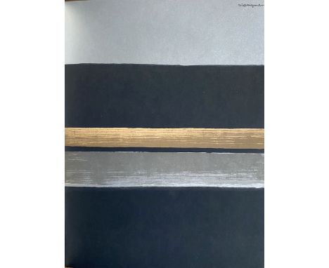 Anna-Eva Bergman - Horizon noir, 1970Original lithograph on paper, plate signed, not numbered. Published by San Lazzaro, Pari