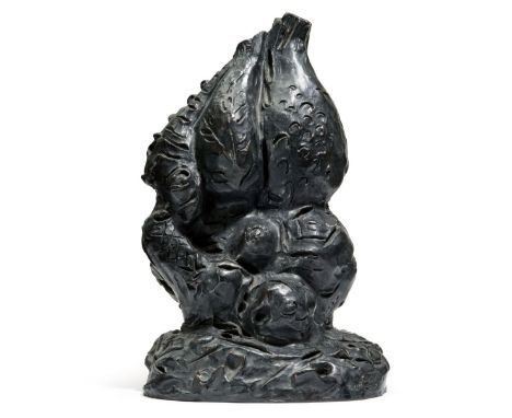 André Masson - Éclosion, 1943Bronze sculpture with dark patina, numbered 4/8, monogrammed, with the foundry mark and the gall