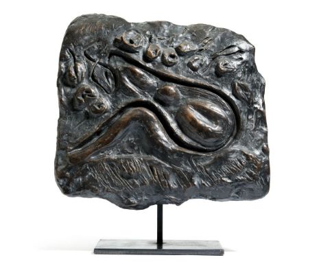 André Masson - La Possédée, 1953Bronze sculpture with black patina, numbered 1/12, monogrammed, with the foundry mark and the