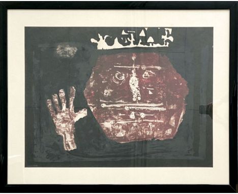 Antoni Clavé - Le main du roi (Le bonjour du roi), 1959Original lithograph on Rives paper, signed in pencil and justified "Ep