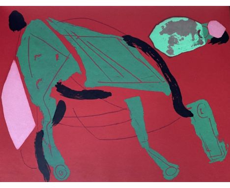 Marino Marini - Cheval, 1970Original lithograph on paper, not signed, not numbered. Published by San Lazzaro, Paris, 1970. Ve