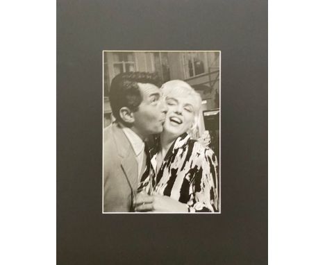 Lawrence Schiller - Marilyn Monroe &amp; Dean Martin (Something's Got To Give, 1962), 2021Duotone photo engraving, not signed