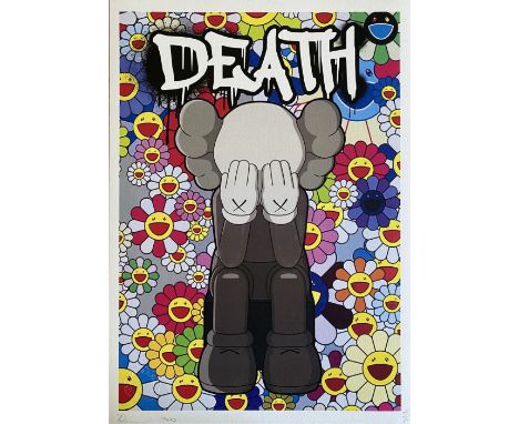 Death NYC - Death Kaws, 2020Archival print on textured fine art watercolor paper, hand signed &amp; justified A.P. (Artist Pr