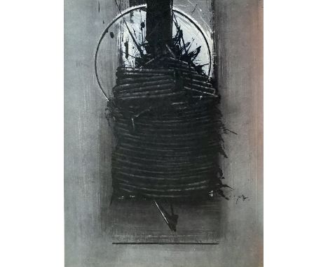 Emilio Scanavino (after) - Peinture sur carton, 1967Photolithograph on paper, not signed, not numbered. Published by San Lazz