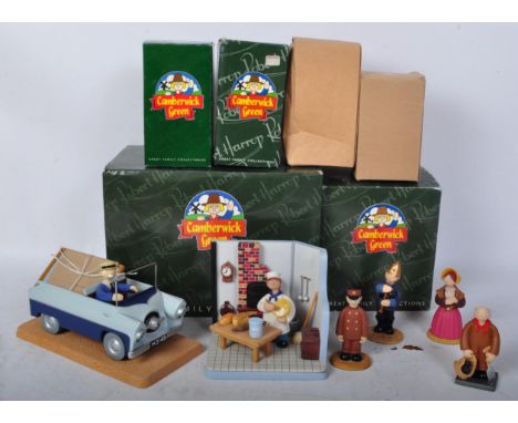 Camberwick Green – Robert Harrop – a collection of x6 figurines / statues to include CG22 Philby Mayors Driver, CG70 Pugh Cla