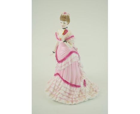 Royal Worcester The Tissot Collection, limited edition figurine, First Dance Compton &amp; Woodhouse, CW264.  In good conditi
