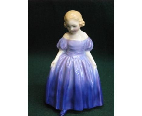 ROYAL DOULTON GLAZED CERAMIC FIGURINE- MARIE, HN1370, APPROXIMATELY 13cm HIGH 