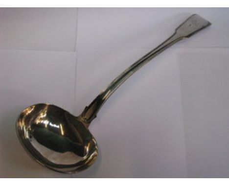 GEORGIAN SILVER SERVING LADLE, LONDON ASSAY, DATED 1820 