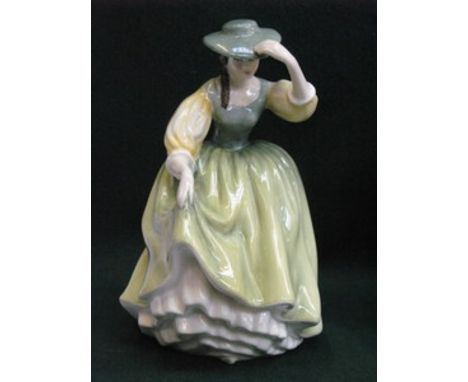 ROYAL DOULTON GLAZED CERAMIC FIGURINE- BUTTERCUP, HN2309