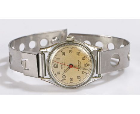 Lanco gentlemans watch, the cream dial with Arabic markers, manual wound, the case 29mm diameter1111