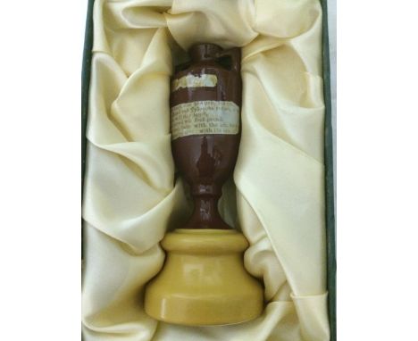 A ceramic replica of The Ashes from Lords