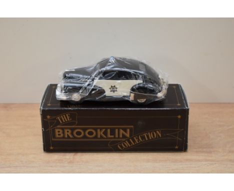 A Brooklin Models The Brooklin Collection 1:43 scale die-cast, BRK 50A Chevrolet Police Car, California Highway Patrol, Licen