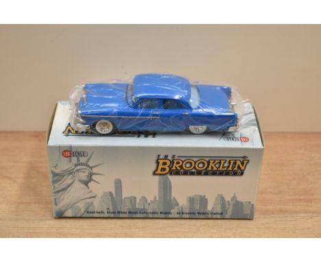 A Brooklin Models The Brooklin Collection 1:43 scale die-cast, BRK 97 1955 Dodge Coronet 4 Door Sedan, Licensed by the Chrysl