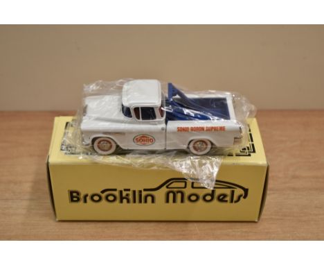 A Brooklin Models The Brooklin Collection 1:43 scale die-cast, BRK 53A 1955 Recovery Truck Sohio Oil Company, with permission
