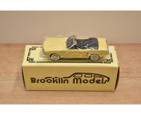 A Brooklin Models The Brooklin Collection 1:43 scale die-cast, BRK 56 1965 Ford Mustang, by permission of Ford Motor Company,