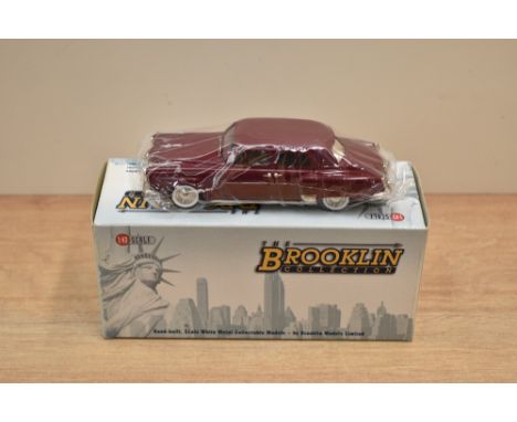 A Brooklin Models The Brooklin Collection 1:43 scale die-cast, BRK 104 1950 Studebaker Land Cruiser 4-Door Sedan, by permissi